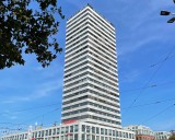 Der Oderturm in Frankfurt (erbaut 1968-76 von der DDR)