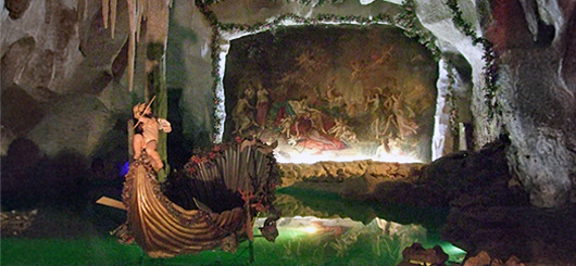 Die Venusgrotte vor der Renovierung Die Venusgrotte vor der Renovierung